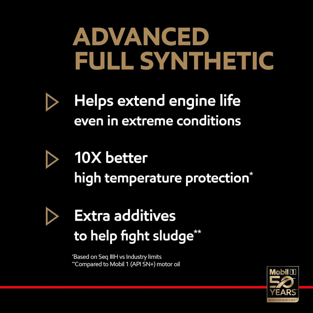 1 - 112798 120763 Synthetic Motor Oil 5W-20, 5 Quart
